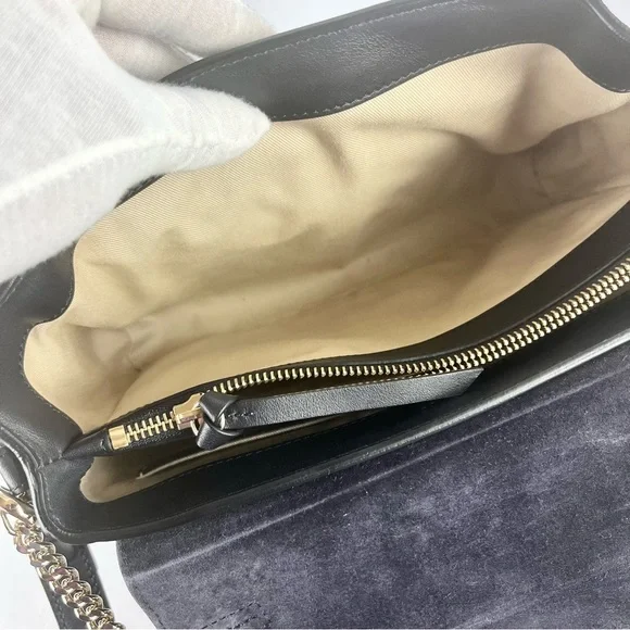 CHLOE Medium Faye Day Quilted Calf Leather Hand and Shoulder Bag Boho with COA - Picture 10 of 16